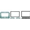 Supporto mascherina Phonocar 03600 per installazione sorgenti doppio Din UNIVERSALE